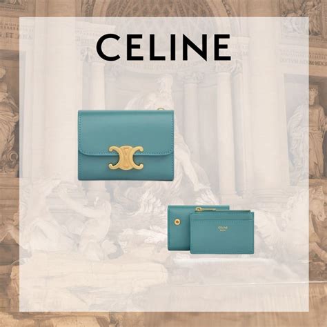 celine calfskin wallet|More.